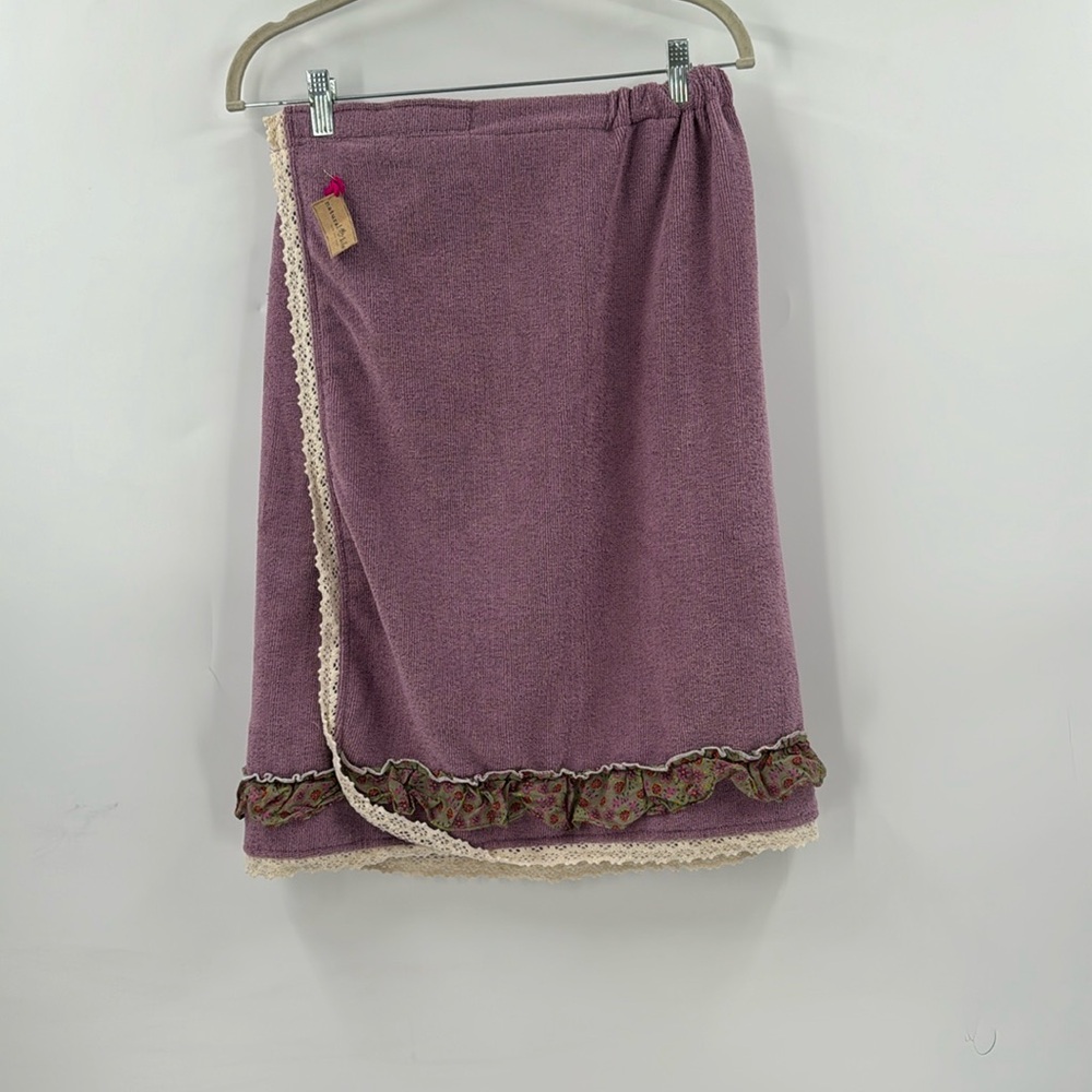 Natural life purple towel skirt